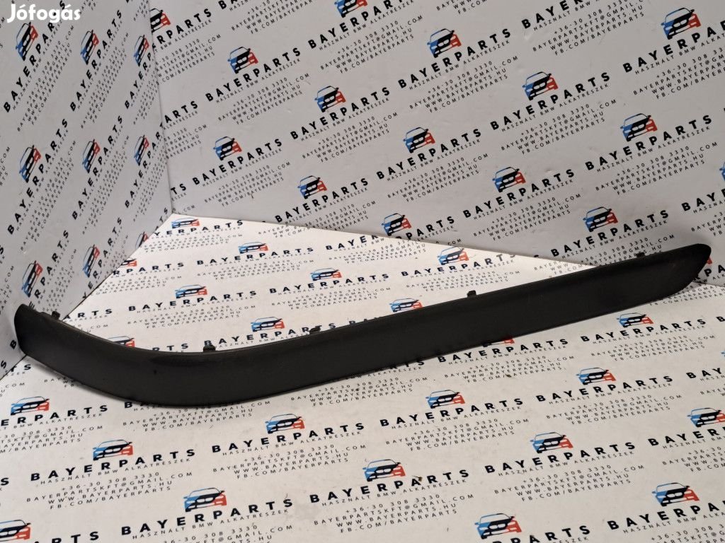 BMW E46 touring fekete jobb hátsó lökhárító díszléc