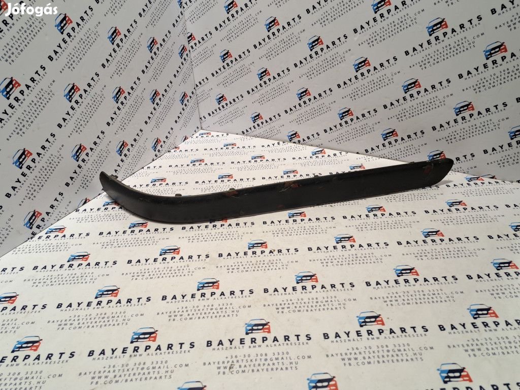 BMW E46 touring fekete jobb hátsó lökhárító díszléc - ronda