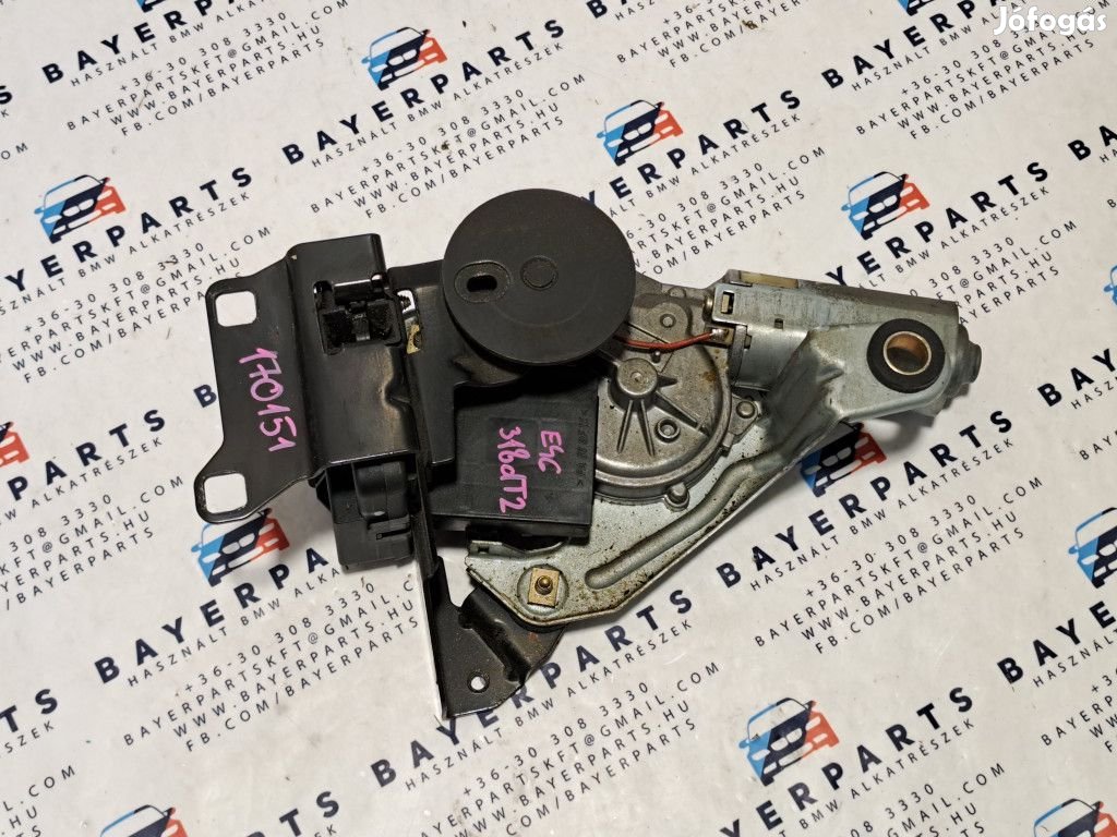 BMW E46 touring hátsó ablaktörlő motor szerkezet mechanika