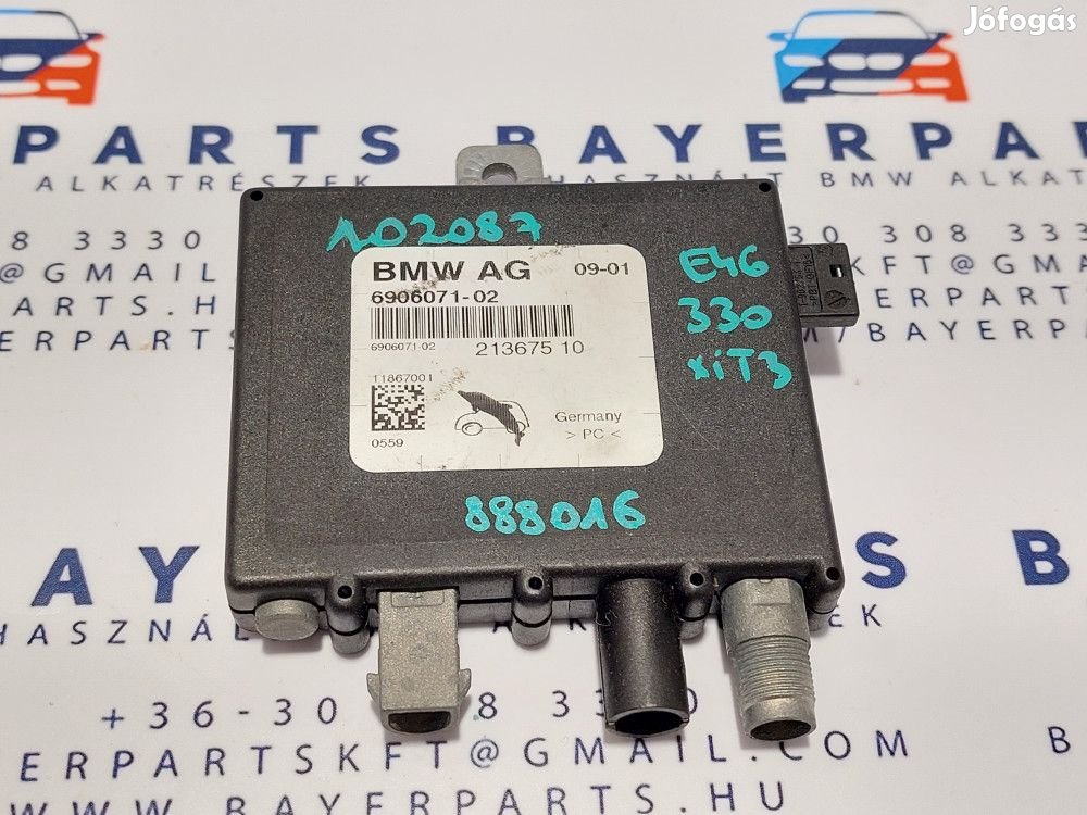 BMW E46 touring oldalüveg antenna erősítő zavarszűrő