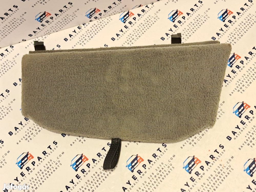 BMW E46 touring szürke csomagtér akkumulátor borítás takaró