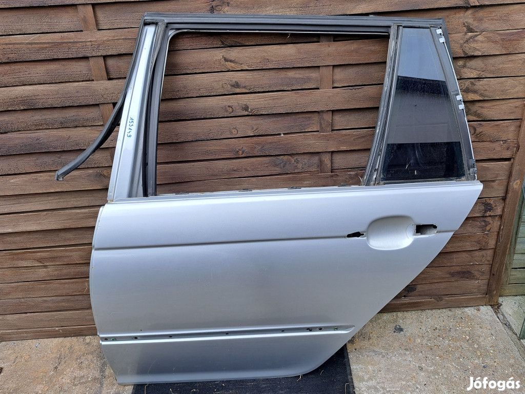 BMW E46 touring szürke ezüst titatansilber bal hátsó ajtó