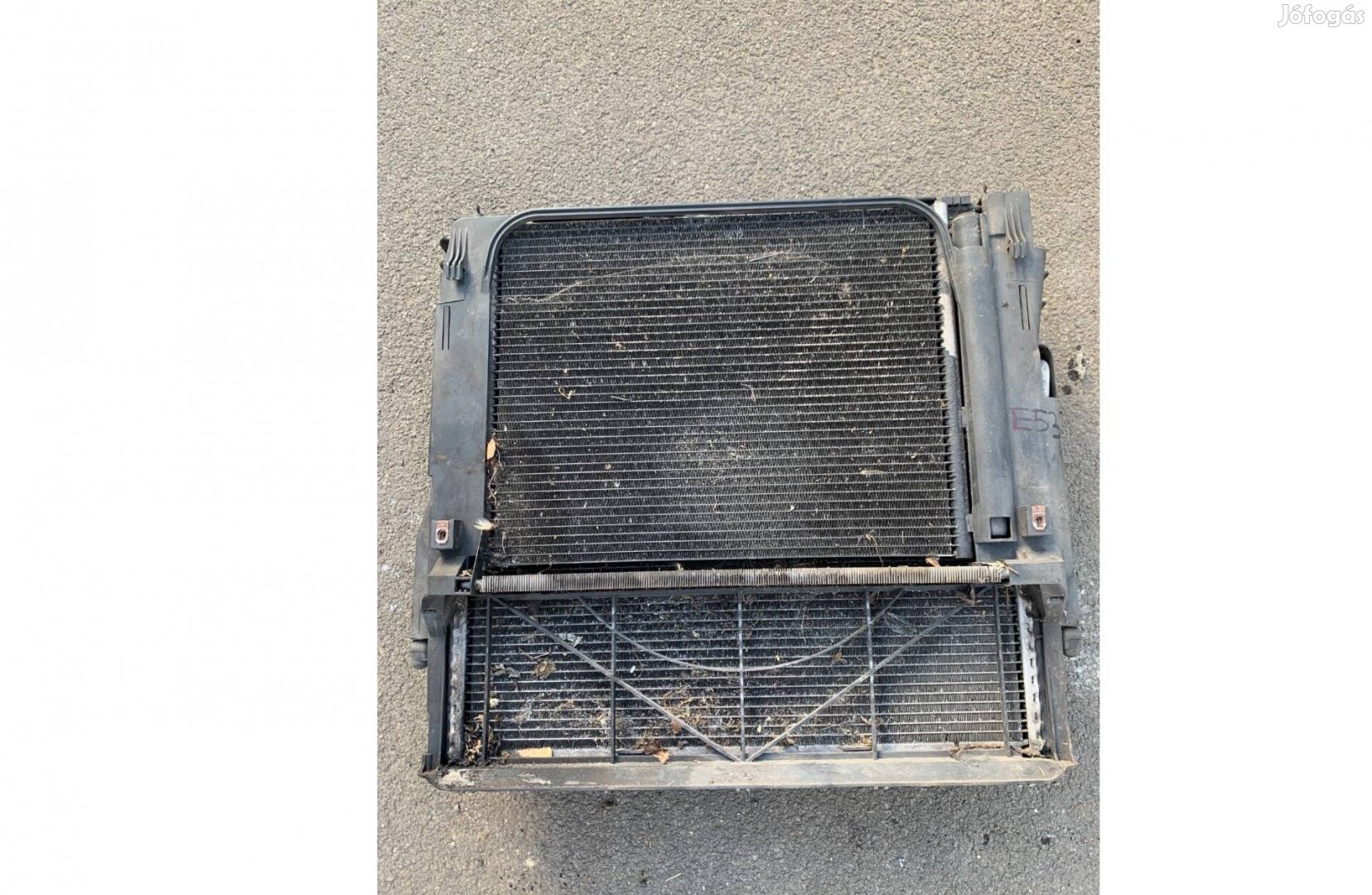 BMW E53 X5 3.0D hűtő szett, klímaventilátor nélkül