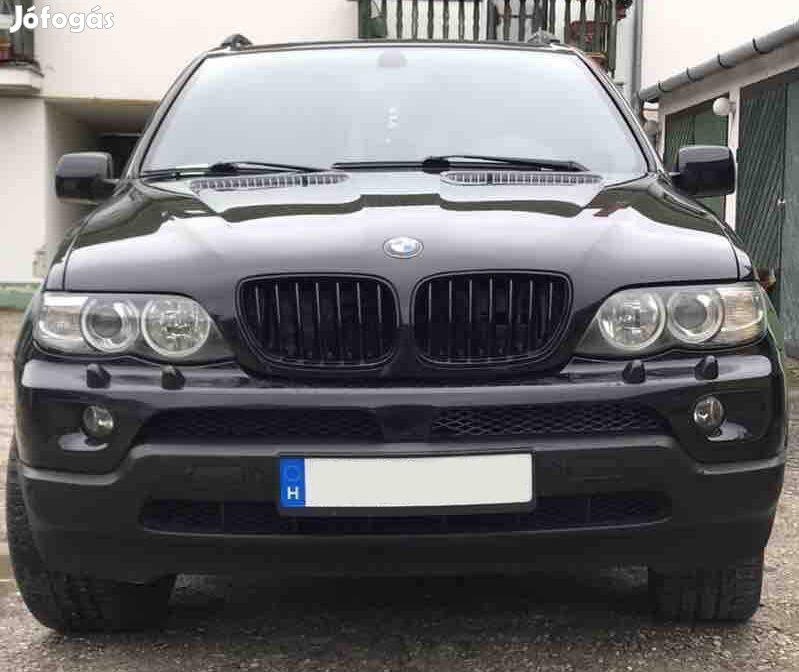 BMW E53 facelift ( x5 ) díszrács vese hűtőrács lakk fekete