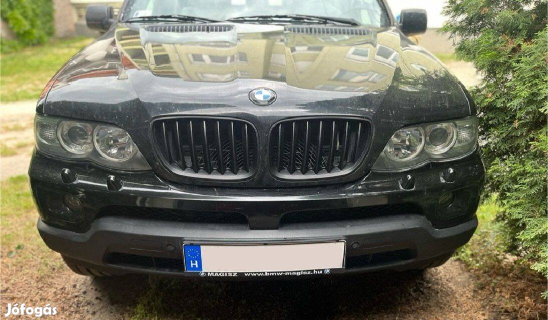 BMW E53 facelift ( x5 ) díszrács vese hűtőrács matt fekete