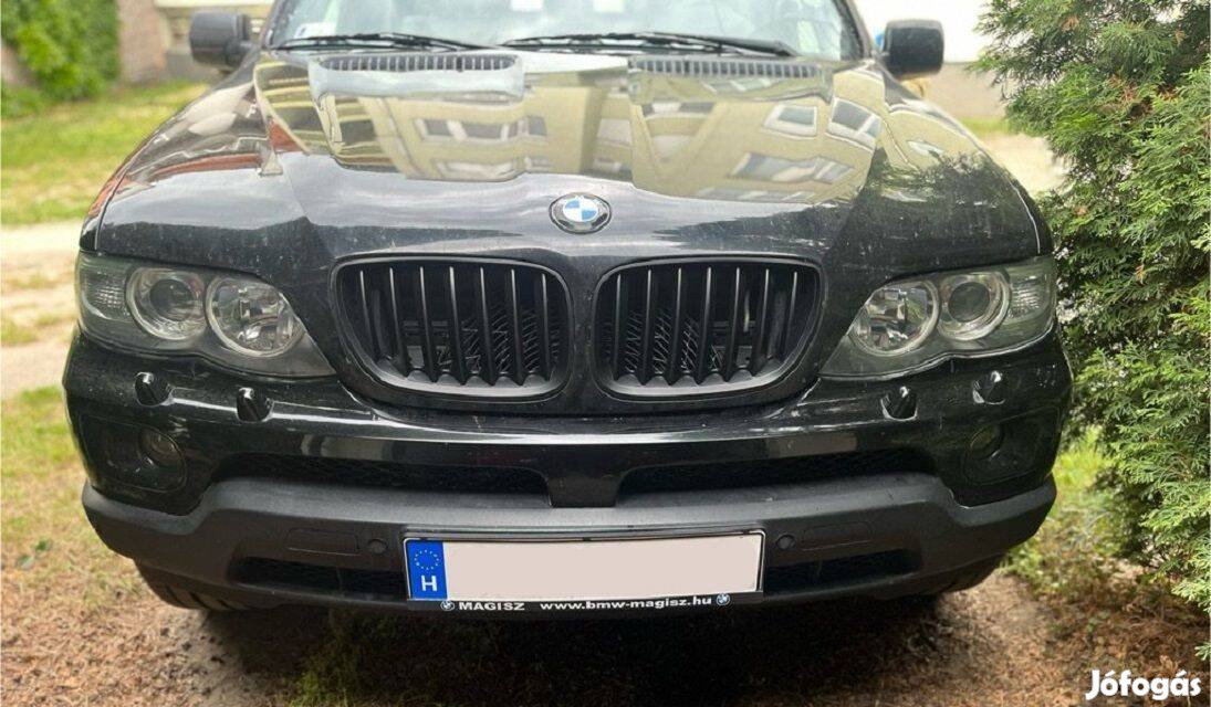 BMW E53 facelift ( x5 ) díszrács vese hűtőrács matt fekete