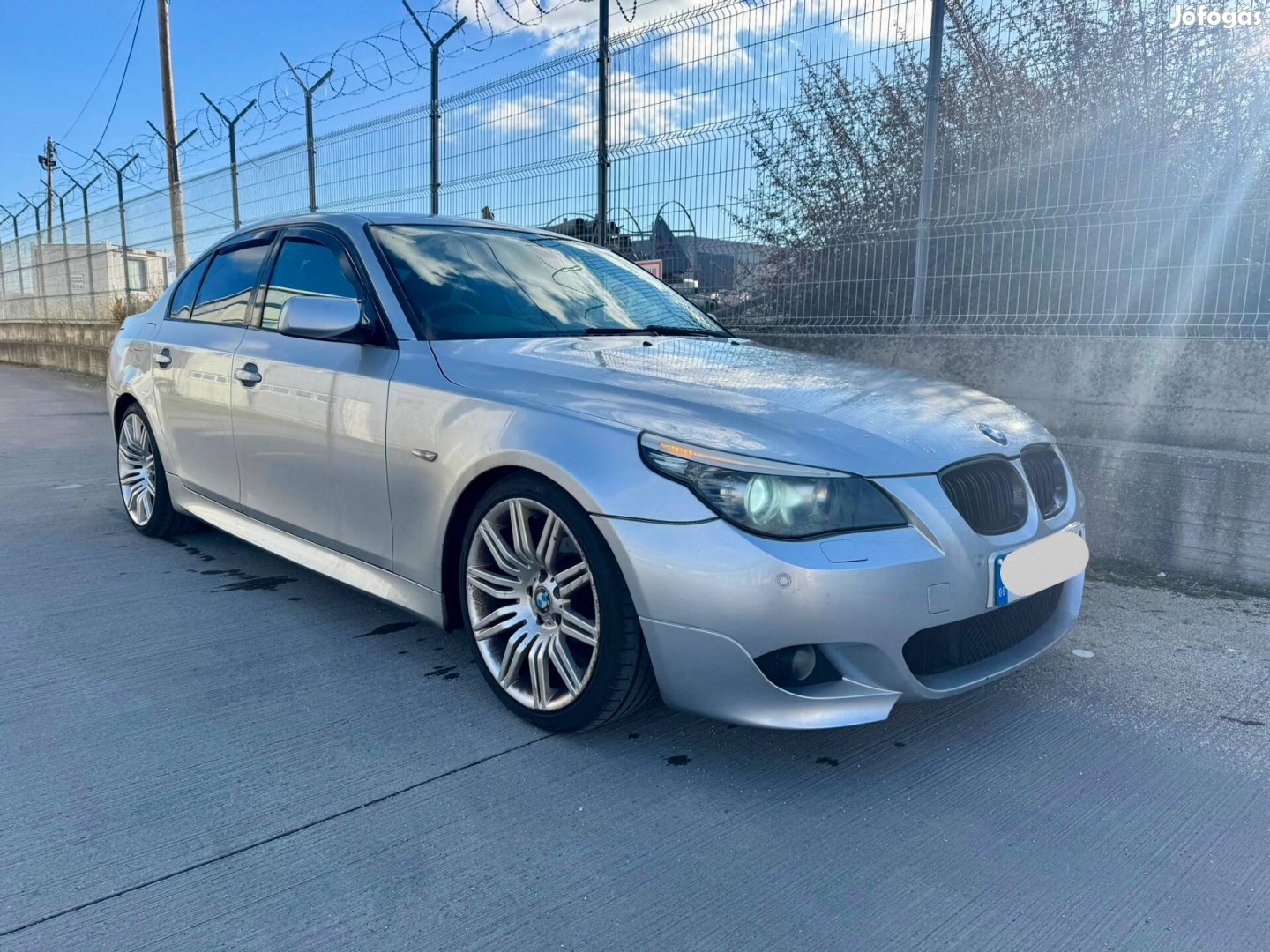 BMW E60 520D 204D4 Bontás 163le M sport lökhárító alufelni tetőkárpit