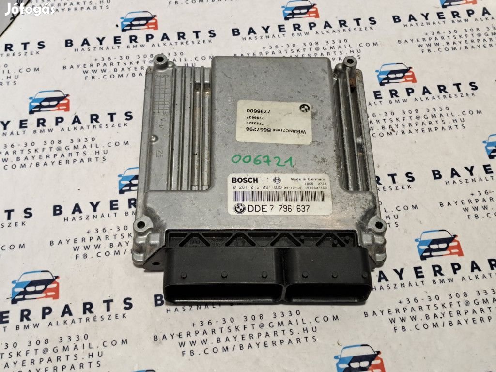 BMW E60 E61 530d D2 ECU motorvezérlő elektronika computer