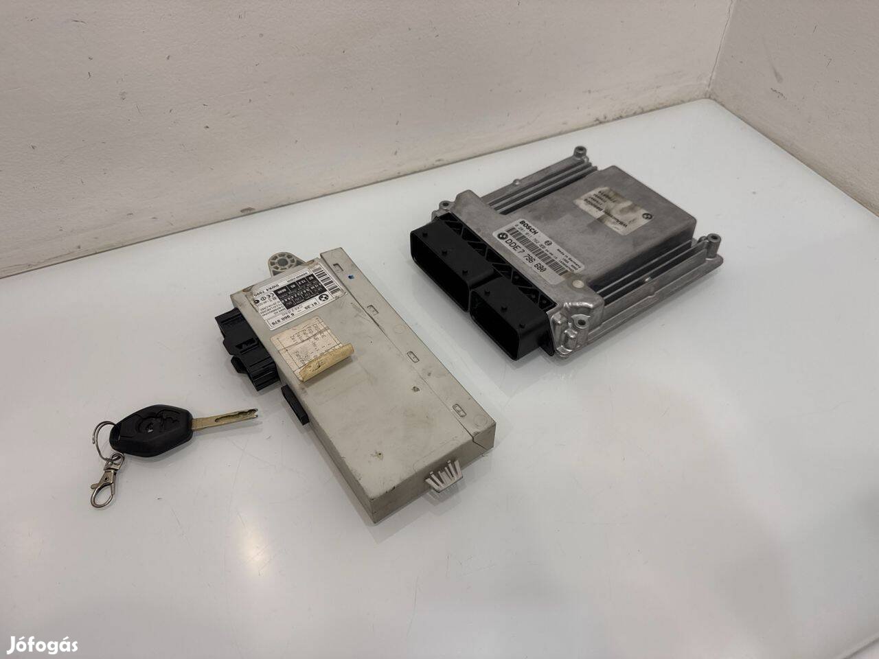 BMW E60 E61 535d 306D4 272le kulcsos, automata motorvezérlő szett