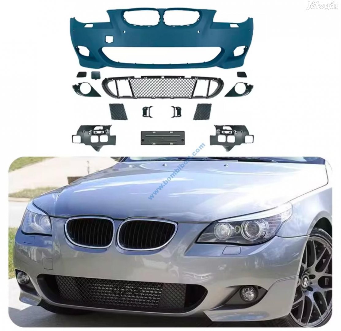 BMW E60 E61 LCI M-tech, M paket szedán / touring első lökhárító