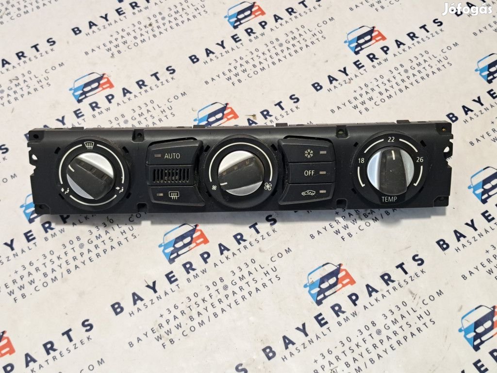 BMW E60 E61 LCI klímapanel klíma panel vezérlő