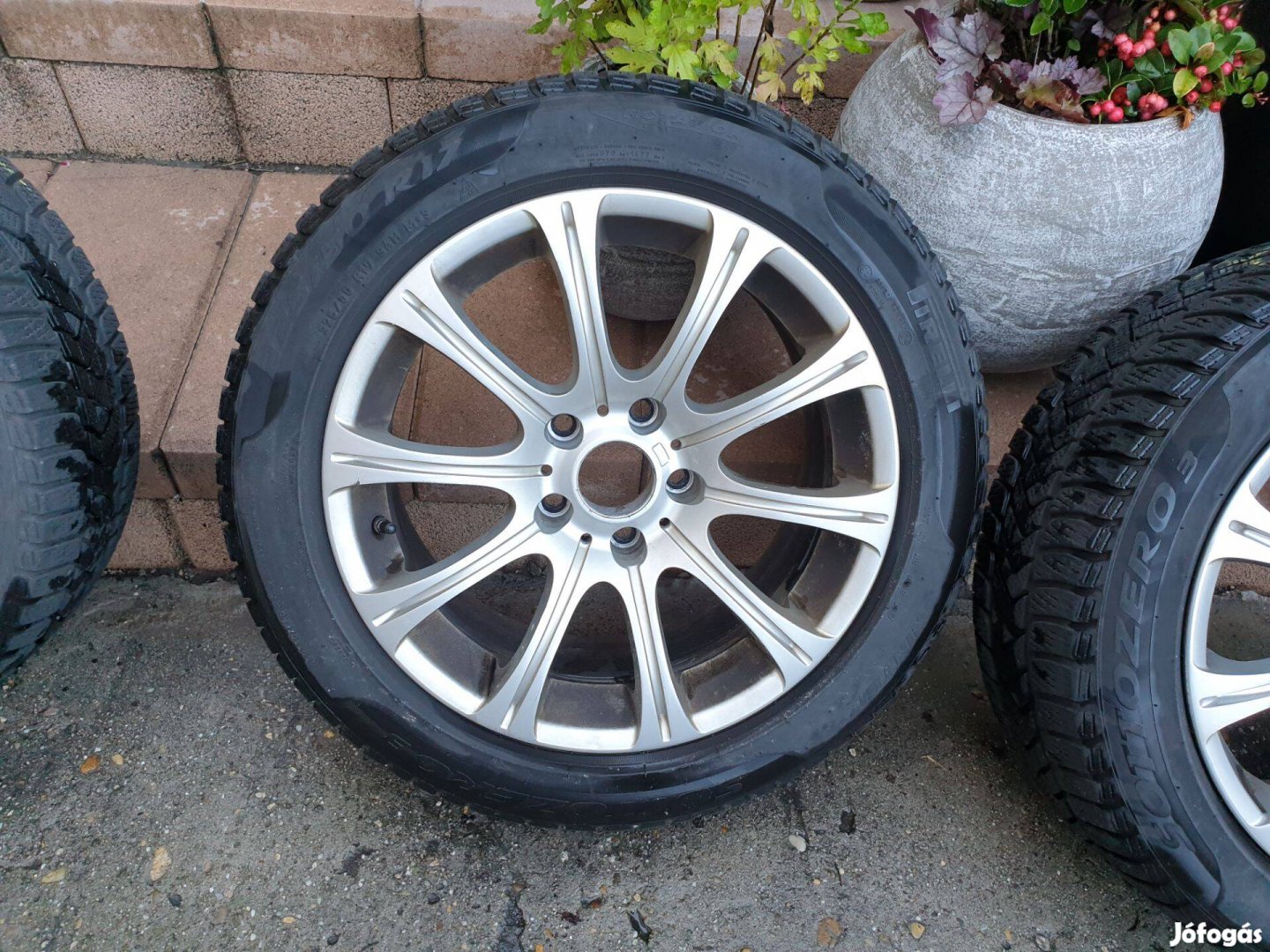 BMW E60-E61, F10- F11, 17" M style felni garnitúra + téli gumik