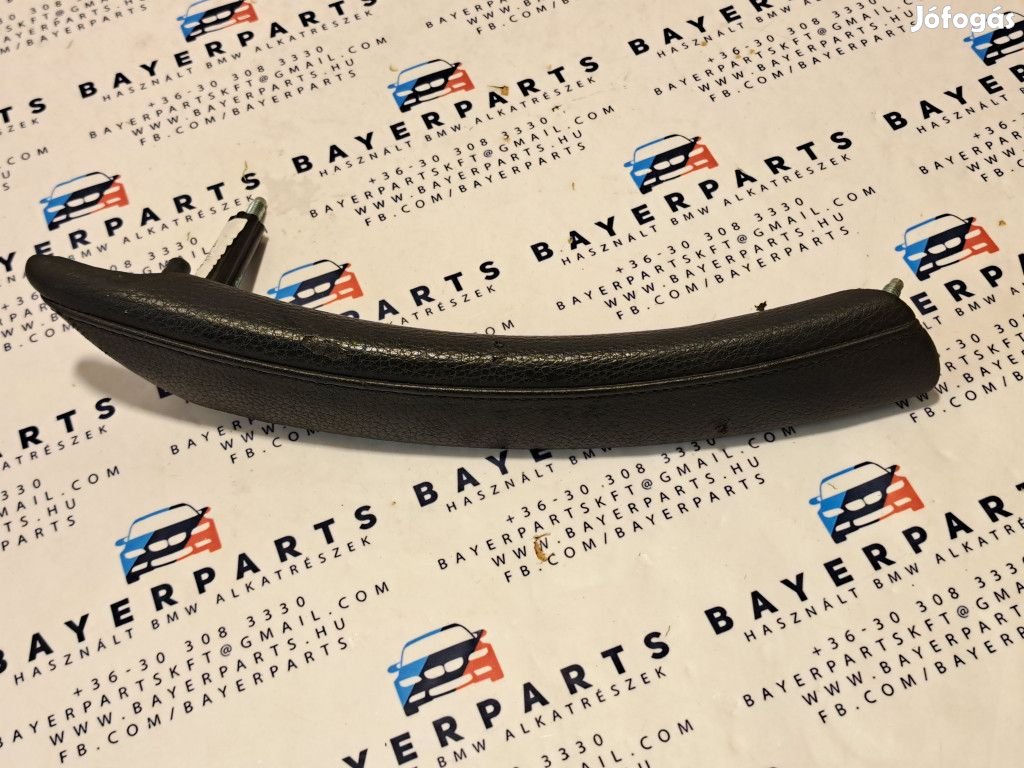 BMW E60 E61 fekete bal hátsó ajtóbehúzó fogantyú kapaszkodó ajtó behú