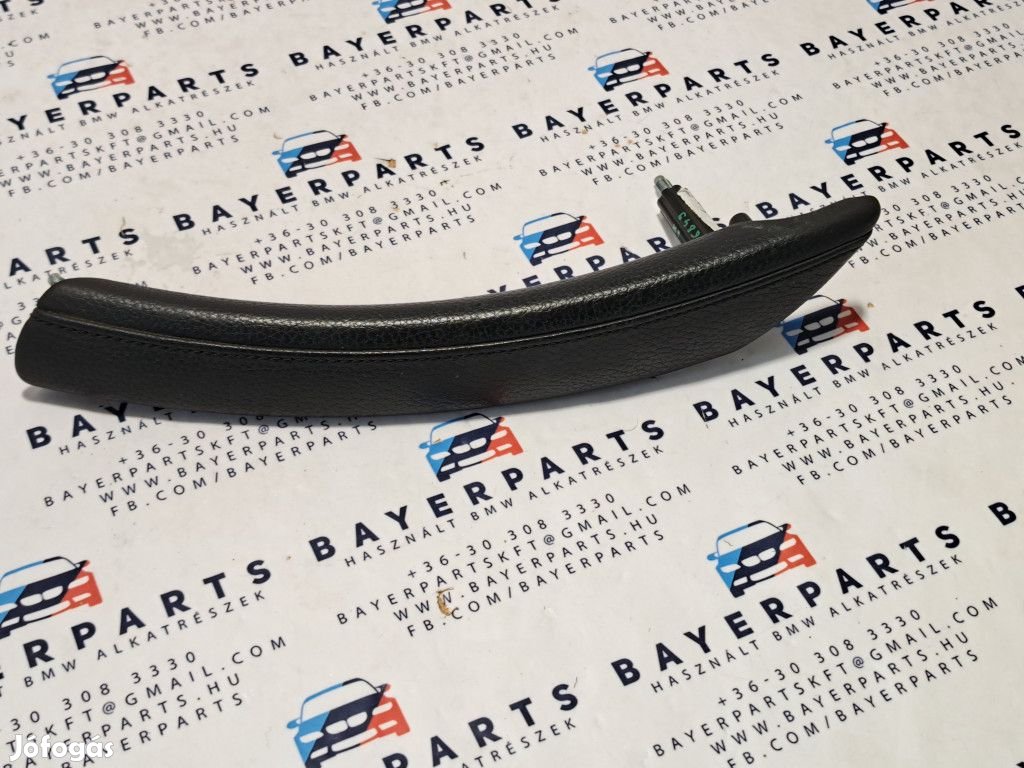 BMW E60 E61 fekete jobb hátsó ajtóbehúzó fogantyú kapaszkodó ajtó beh