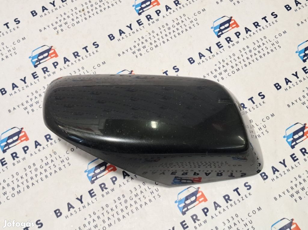 BMW E60 E61 sedan touring fekete bal visszapillantó tükör burkolat bo