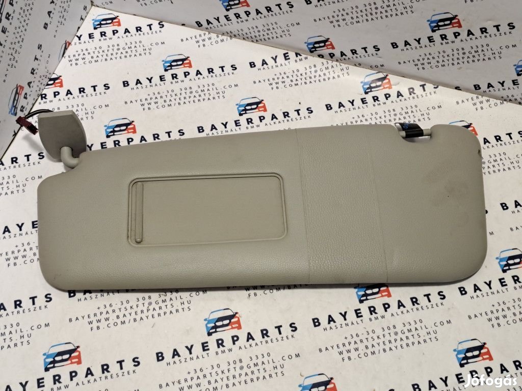 BMW E60 E61 szürke bal napellenző