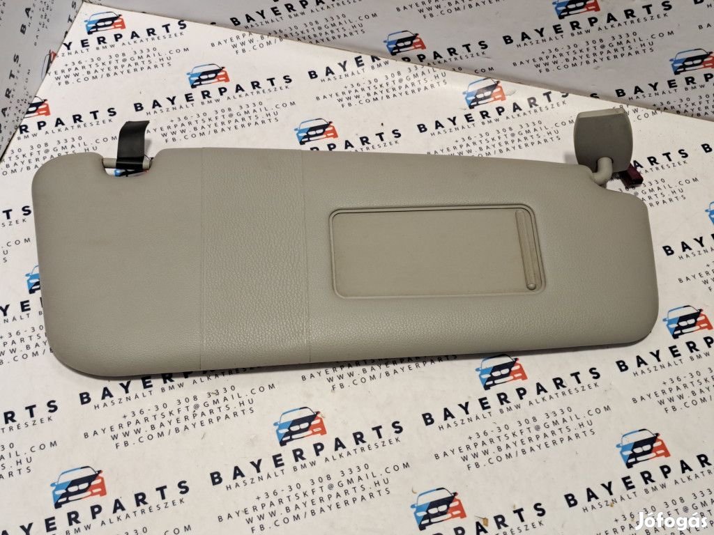 BMW E60 E61 szürke jobb napellenző