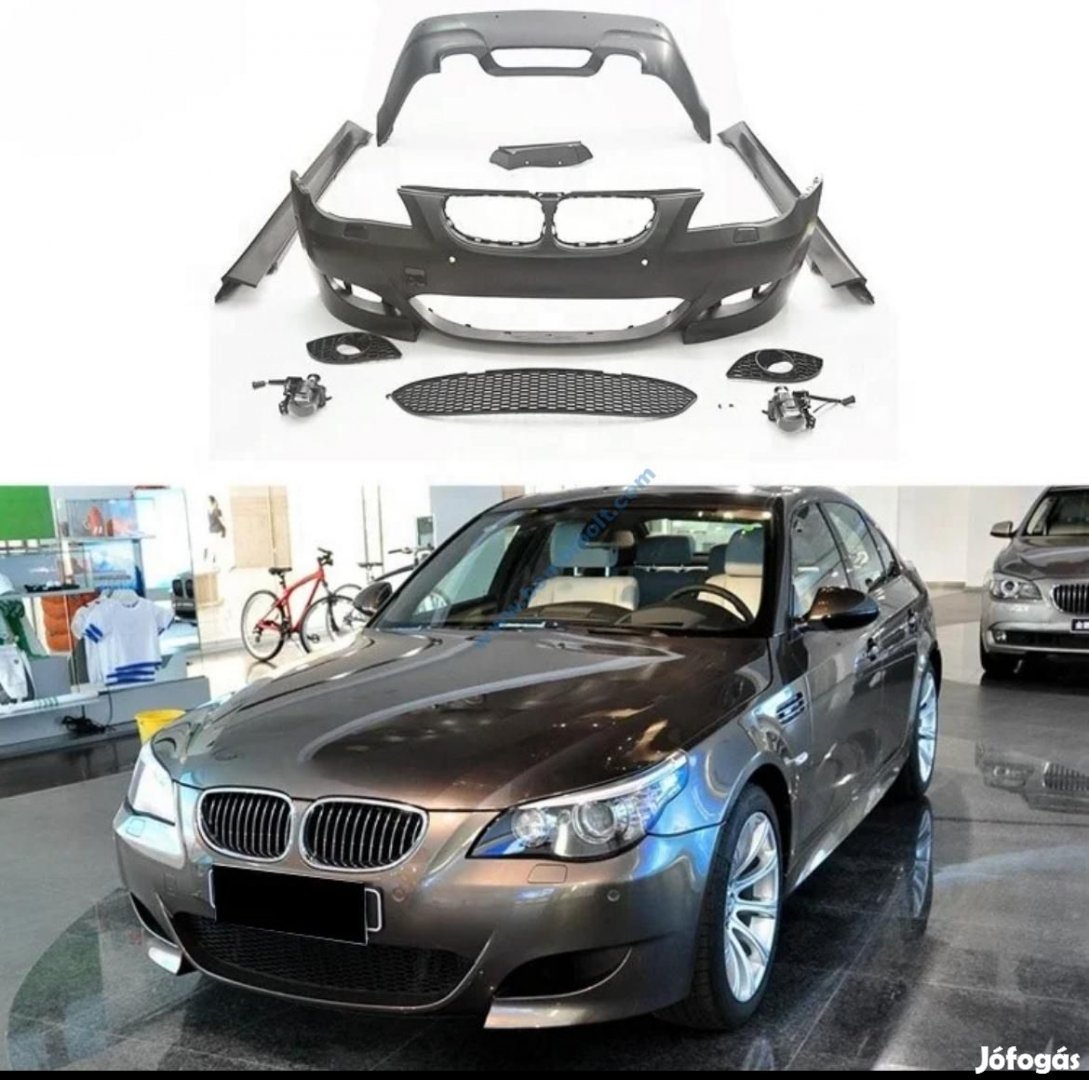 BMW E60 M5 lökhárító készlet, kipufogó rendszerrel