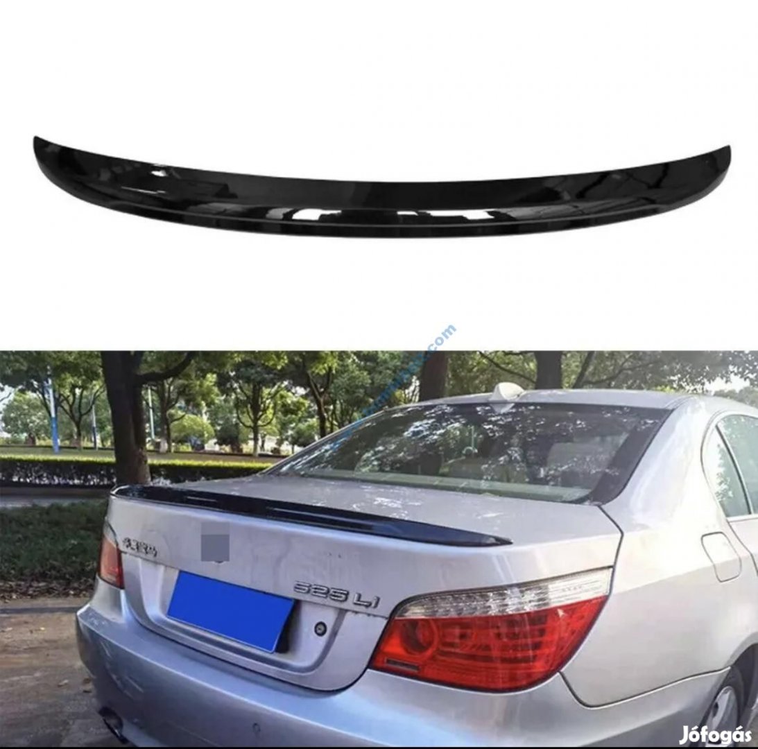 BMW E60 MP style spoiler / csomagtéri szárny, fényes fekete