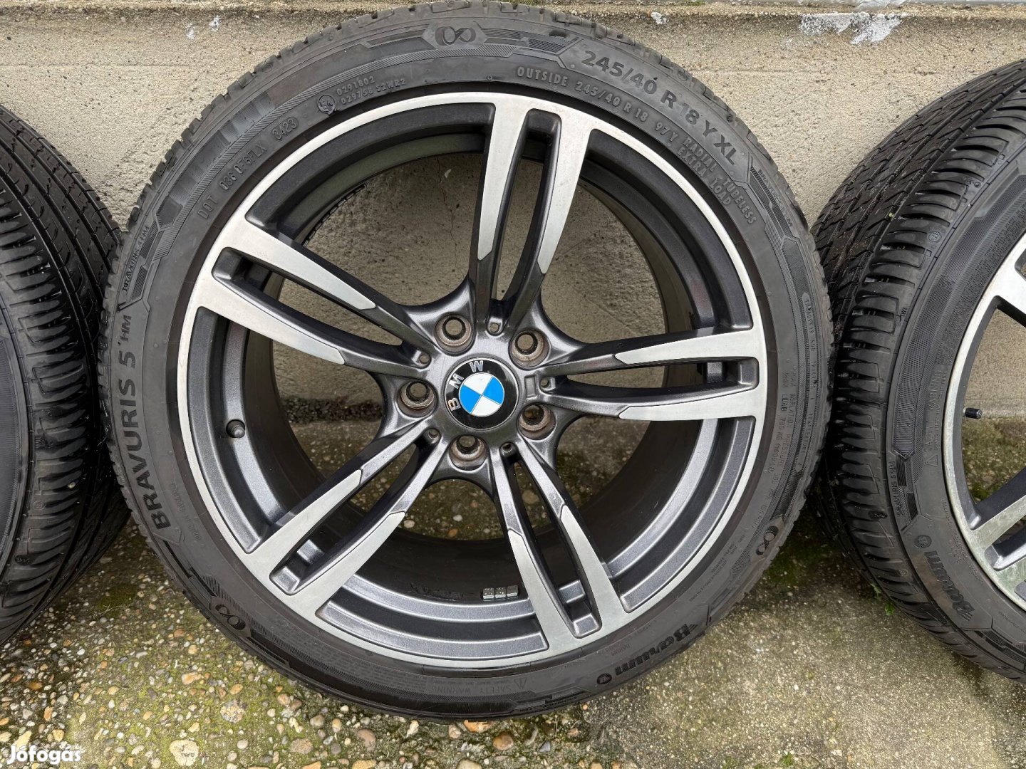 BMW E60 alufelnik 245/40 R18