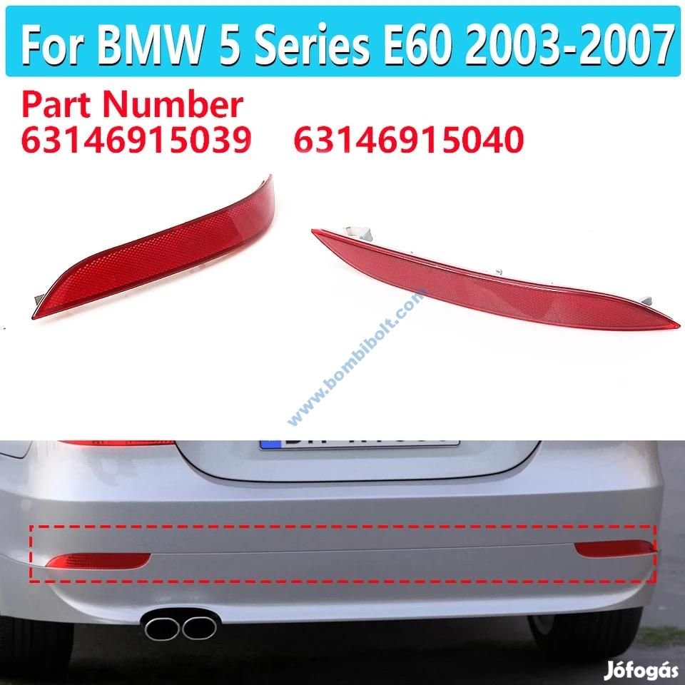 BMW E60 lökhárító prizma, fényvisszaverő, 63146915039 , 63146915040
