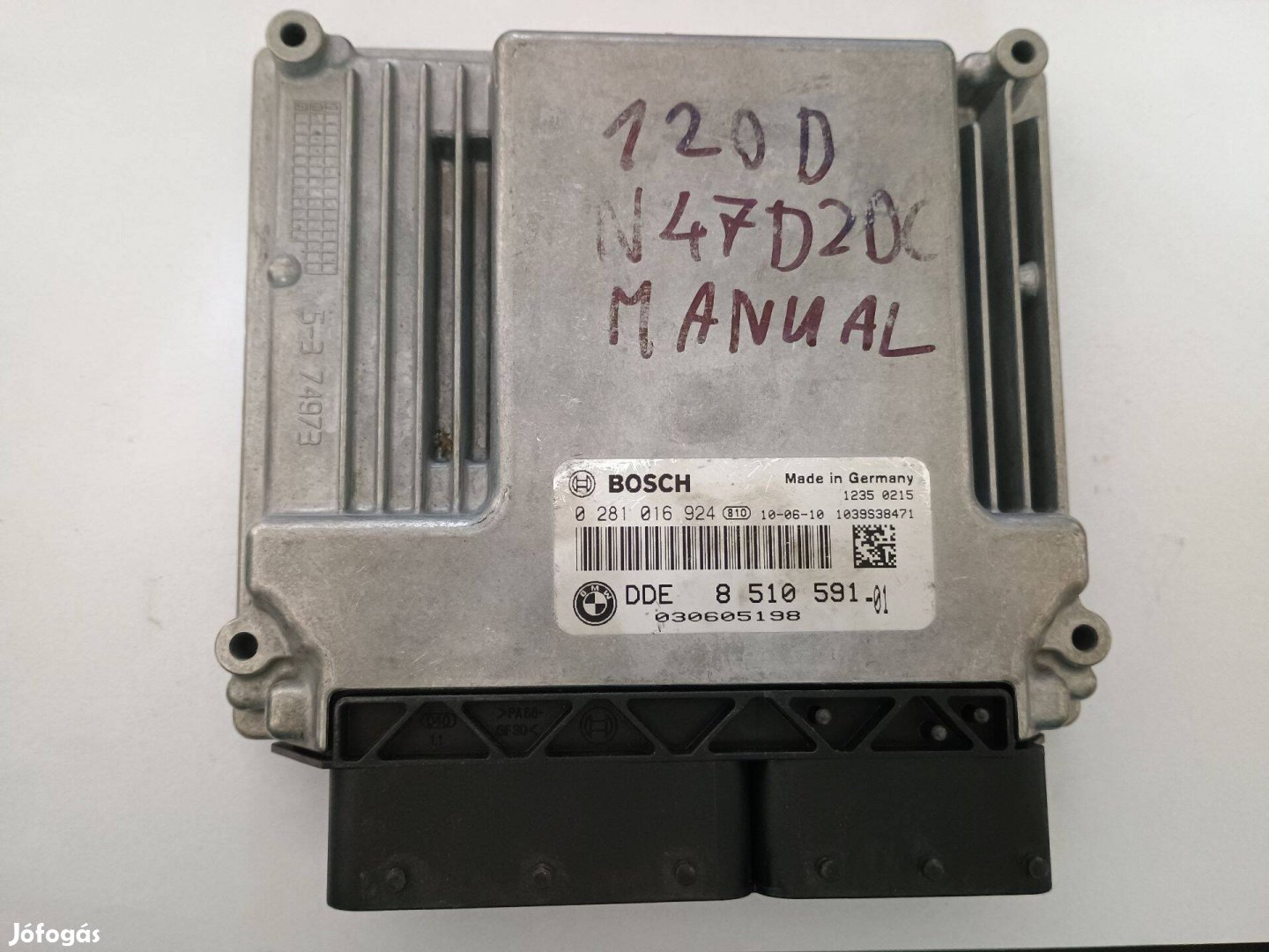 BMW E60 motorvezérlő ECU 0 281 016 924