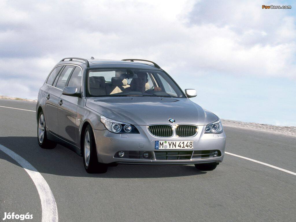BMW E61 2004 Titangrau lökhárító küszöb szett eladó