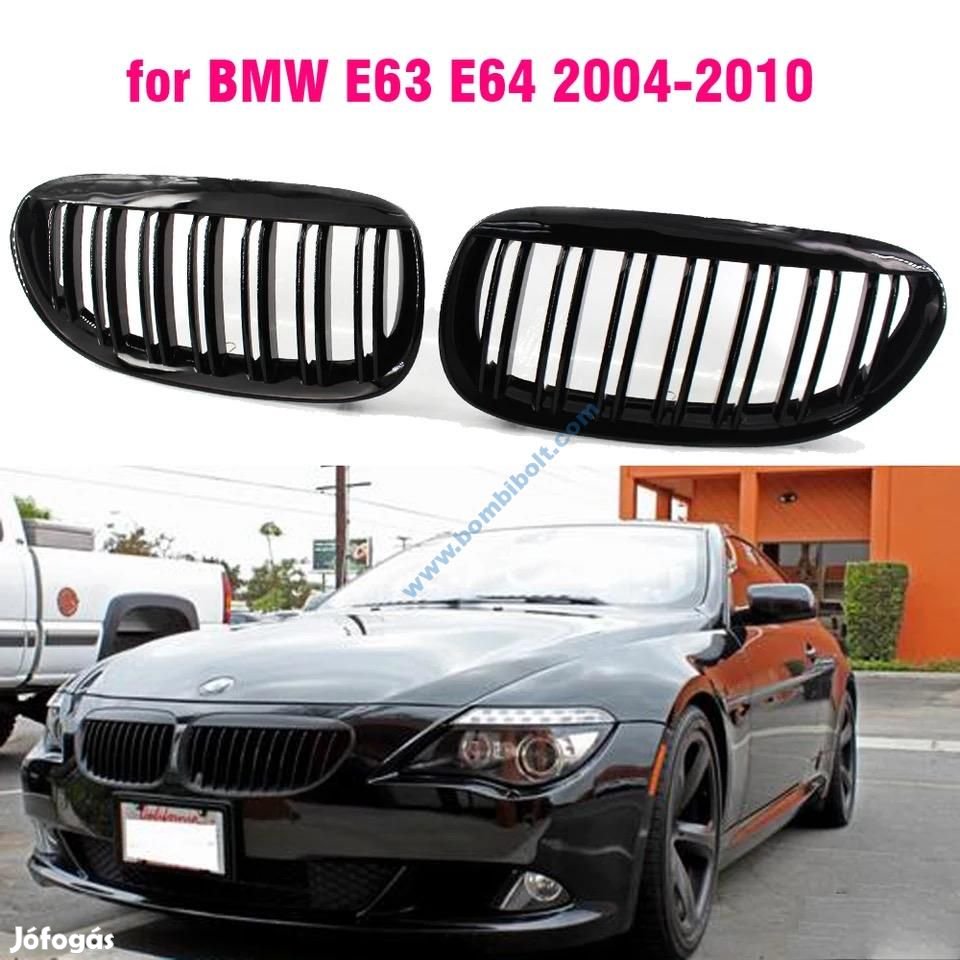 BMW E63, E64 hűtőrács / vese  2004-2010