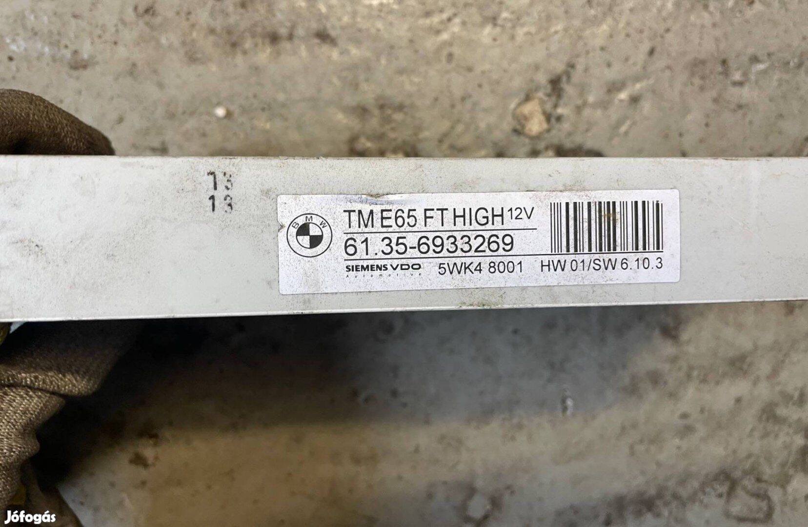 BMW E65 7 Első bal vezetőajtó vezérlőmodul 61356933269 posta megoldhat