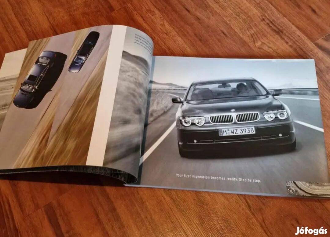 BMW E65 7-Es Limuzin Prospektus 2002 134 Oldal 735i 745i 735 Li 745 Li