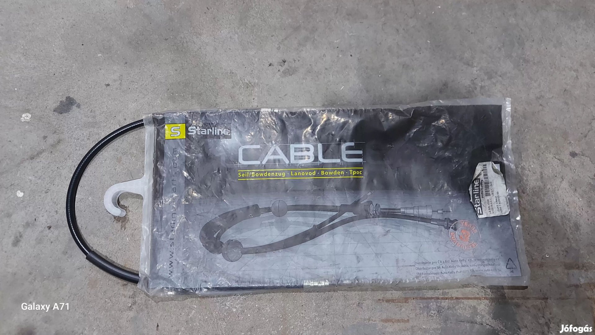 BMW E81 E82 E87 E88 04- Hátsó nyereg kézifékkötél kézifék