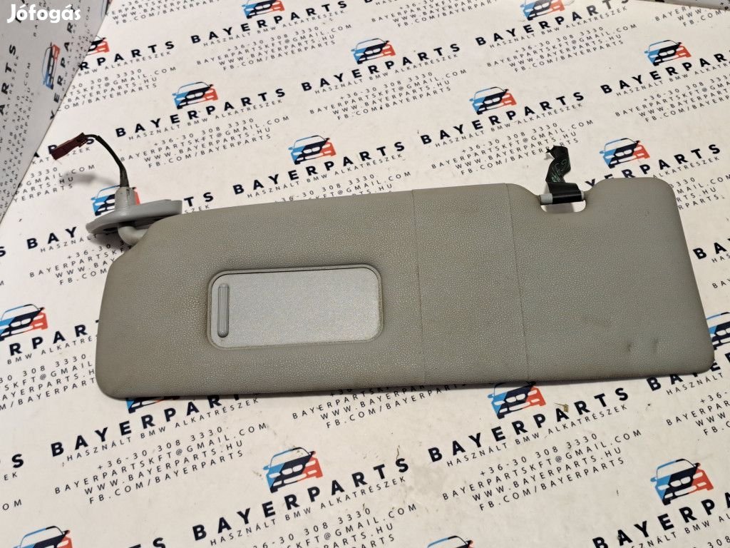BMW E81 E82 E87 szürke bal napellenző