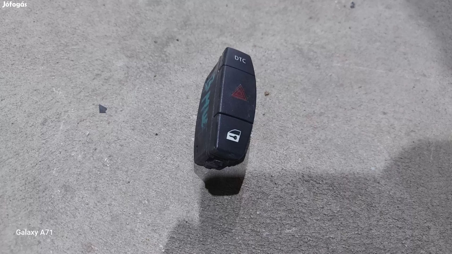 BMW E81 E87 04- DTC elakadásjelző vészvillogó kapcsoló gomb