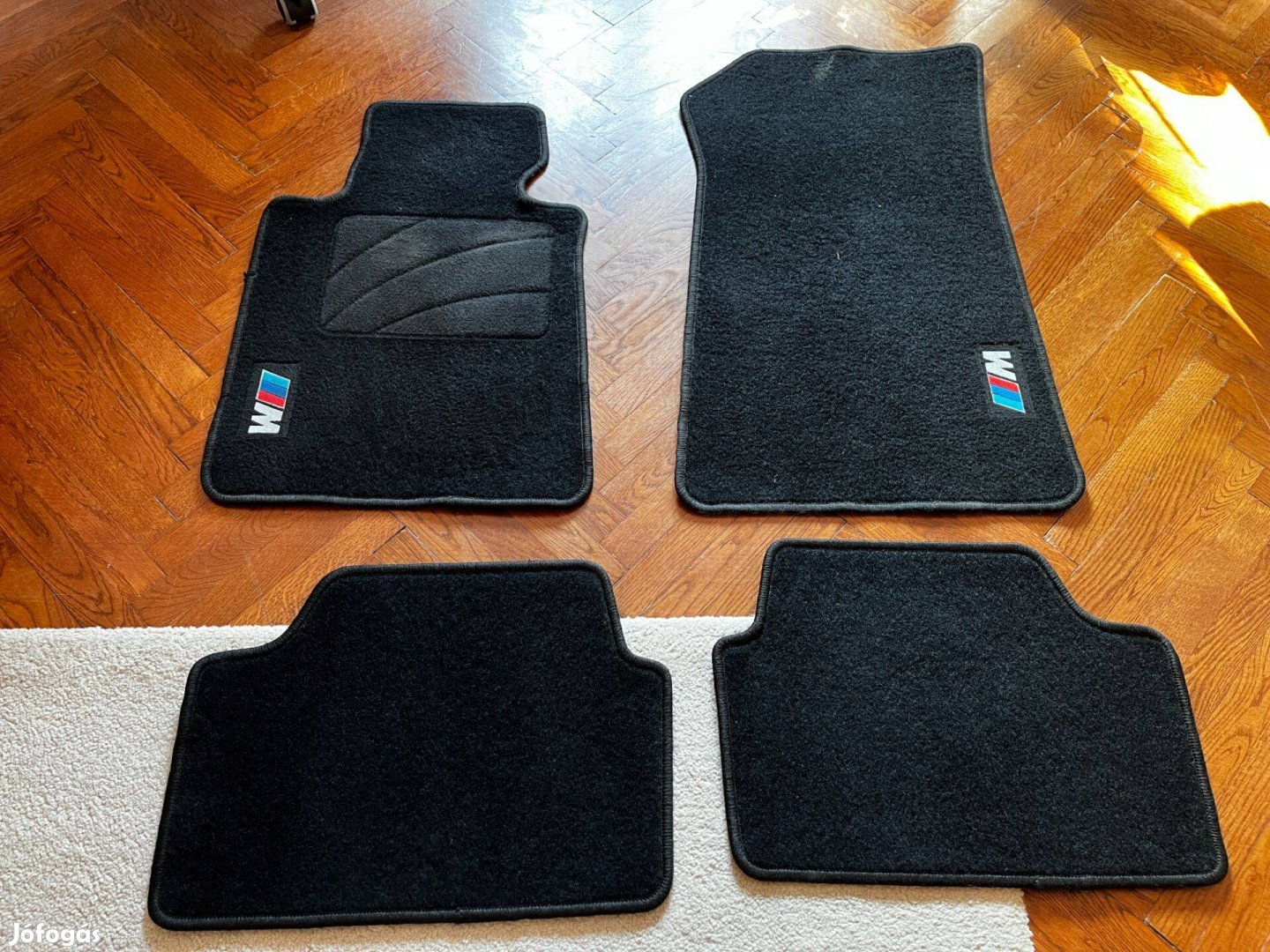 BMW E81/E87 Szőnyeg - Gyári M-Packet Szövetszőnyeg + Utángy. Gumisz
