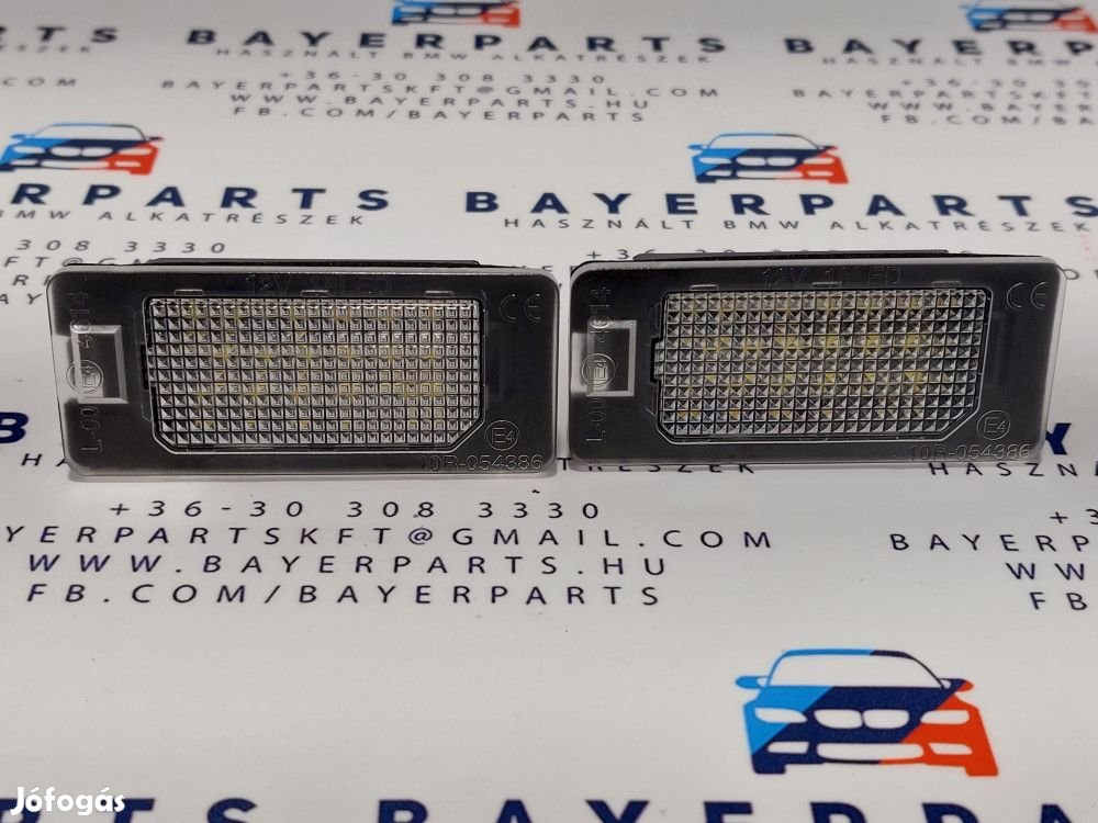 BMW E82 E46 E90 E91 E92 E93 E39 E60 E61 F10 E84 F25 rendszámtábla ren