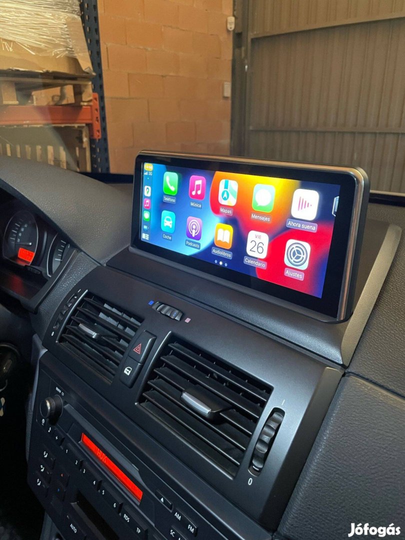 BMW E83 X3 Android Multimédia Apple Carplay Bluetooth WiFi GPS USB