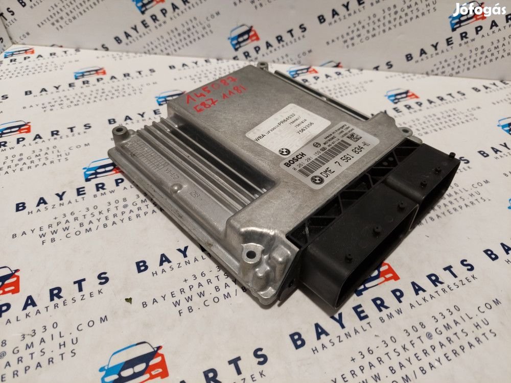 BMW E87 118i N46  ECU motorvezérlő elektronika computer