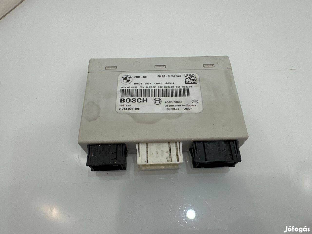 BMW E87 E88 E82 E90 E91 E92 E93 X1 E84 PDC tolatóradar modul 662092526