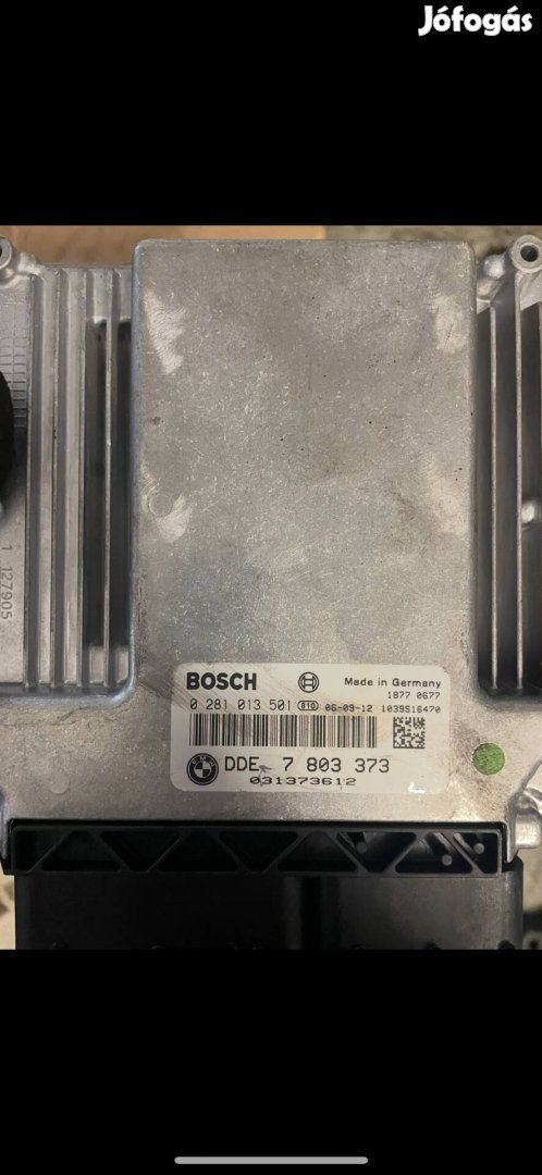 BMW E87 E90 E60 motorvezérlő Bosch 0281013501 DDE 7803373