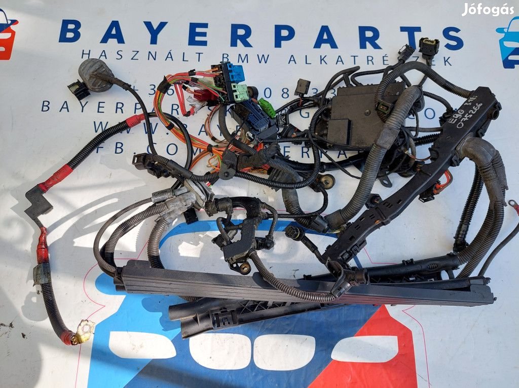 BMW E87 E90 E91 118i 318i N46 motortér köteg kábelköteg kábelkorbács