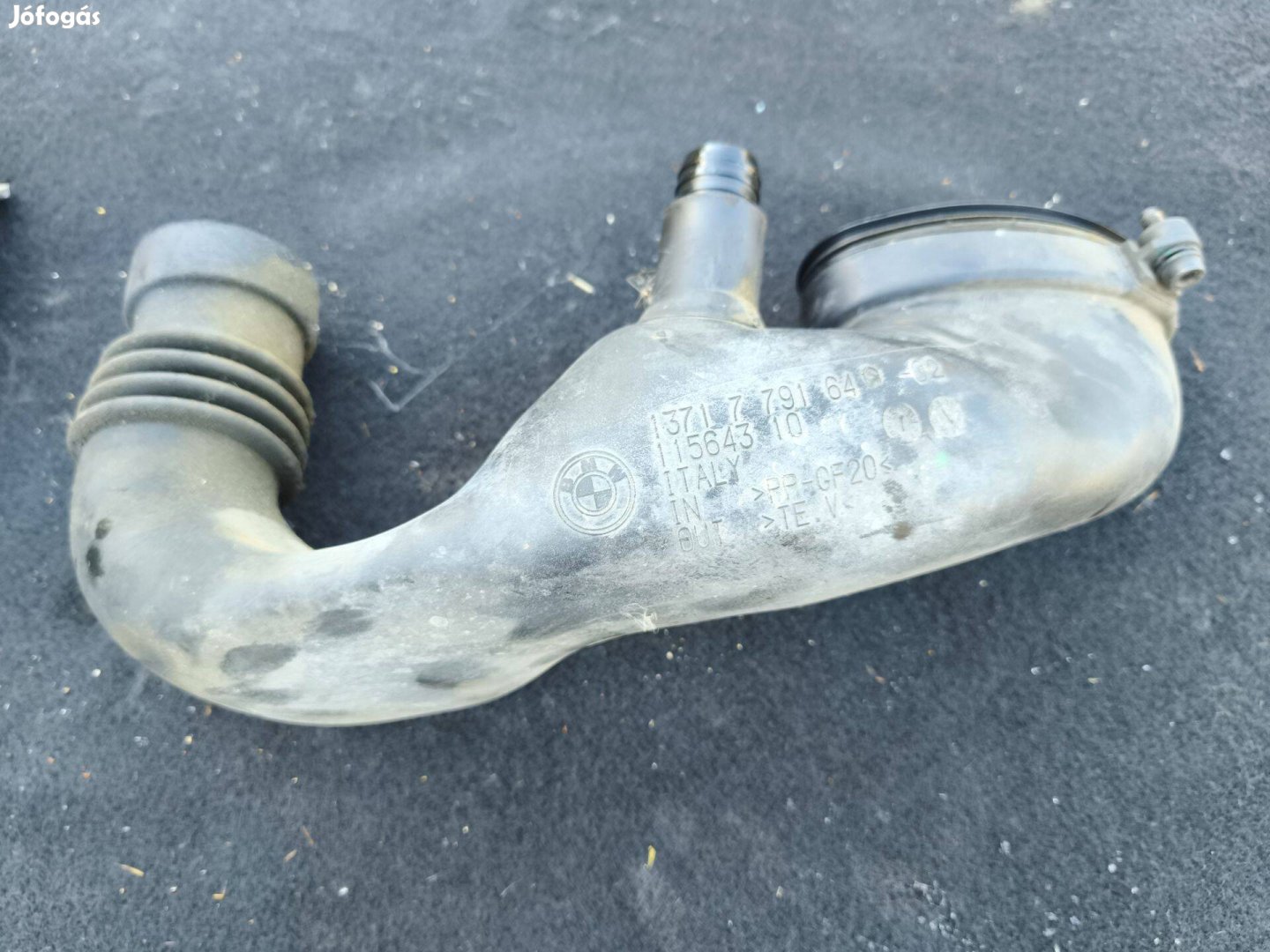 BMW E87 E90 E91 320D légbeömlő cső turbó cső