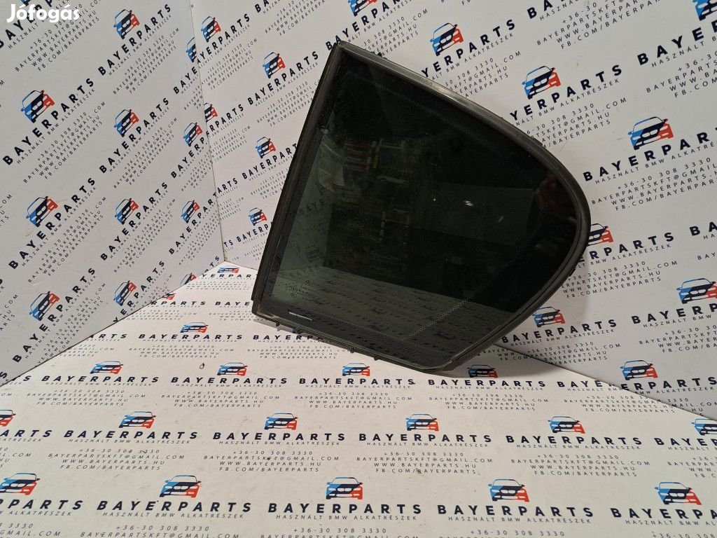 BMW E87 bal hátsó ajtó háromszög kis oldalüveg oldal üveg