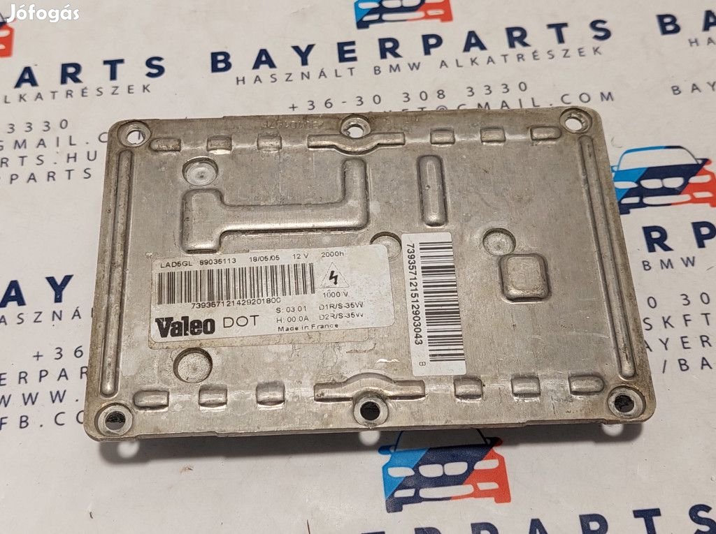 BMW E87 ballast control unit xenon lámpa modul vezérlő