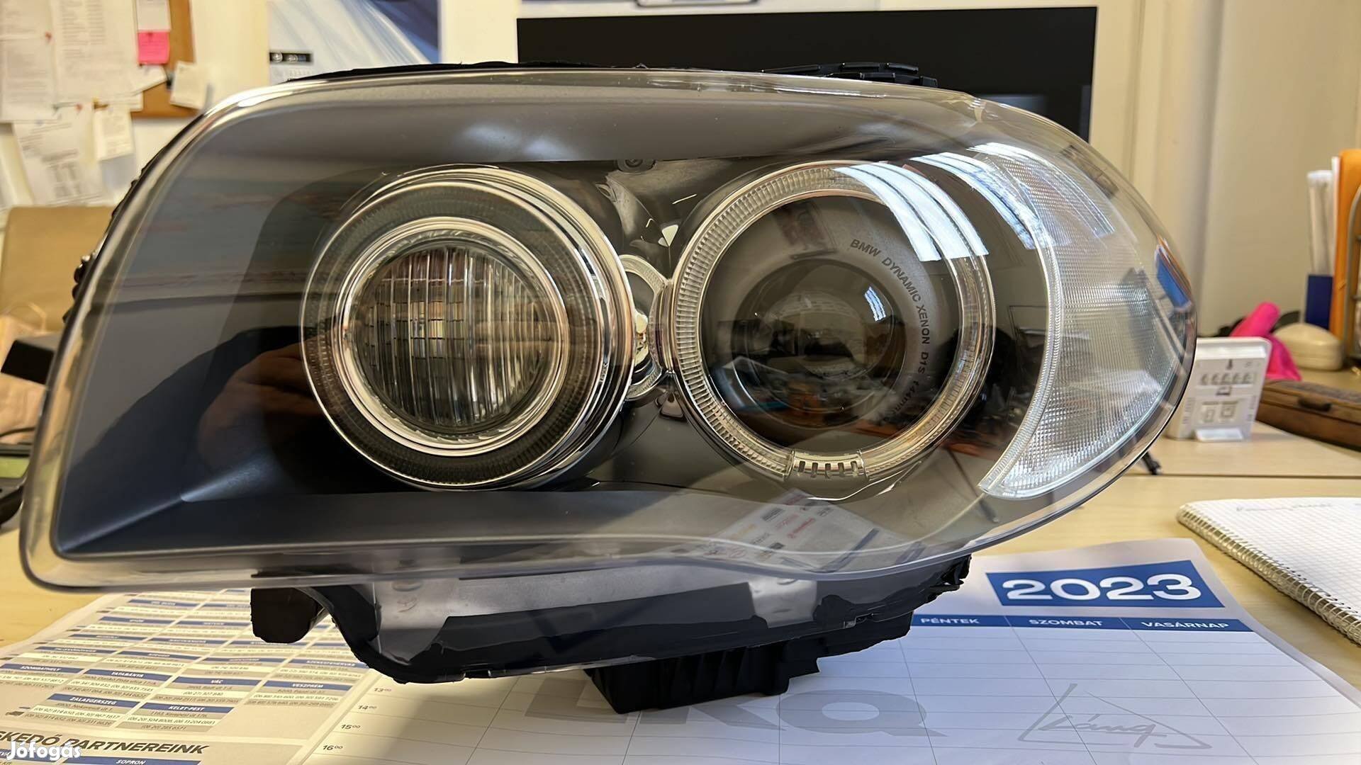 BMW E87 xenon fényszóró búra