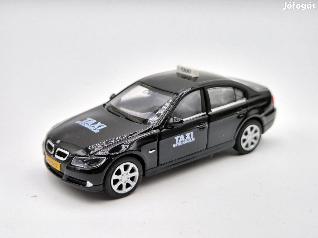BMW E90 318i taxi (Stockholm) -  Welly - 1:38