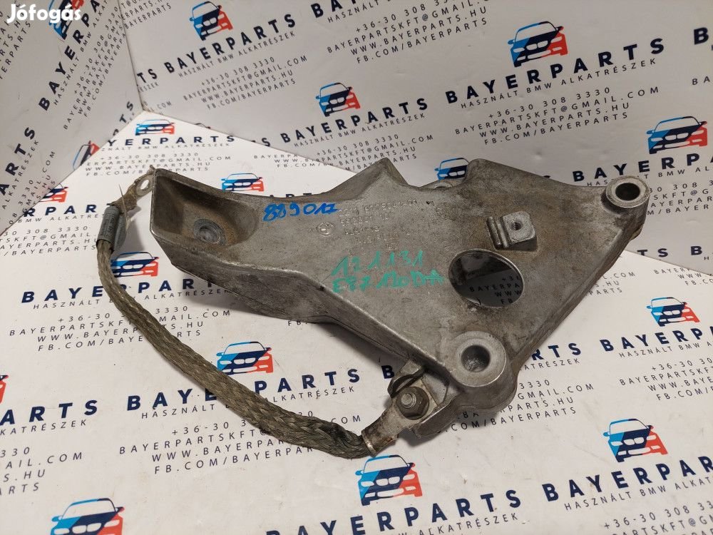 BMW E90 E91 E87 116d 118d 120d 318d 320d N47 bal motortartó bak konzo
