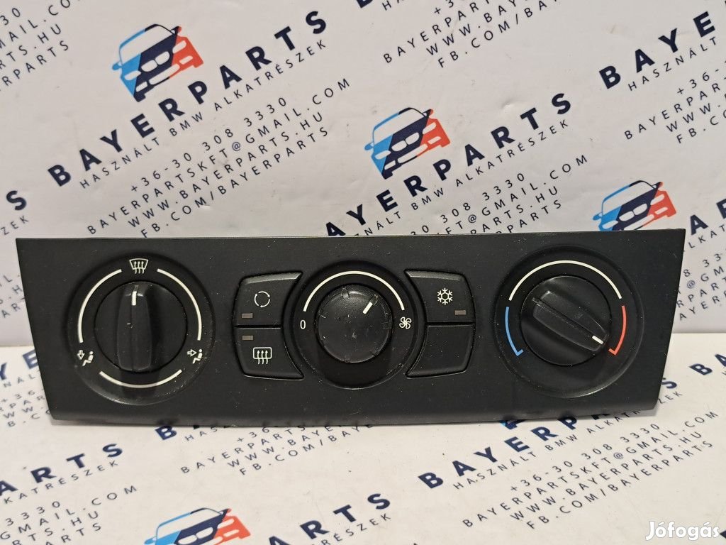 BMW E90 E91 E92 E87 klímapanel klíma panel vezérlő