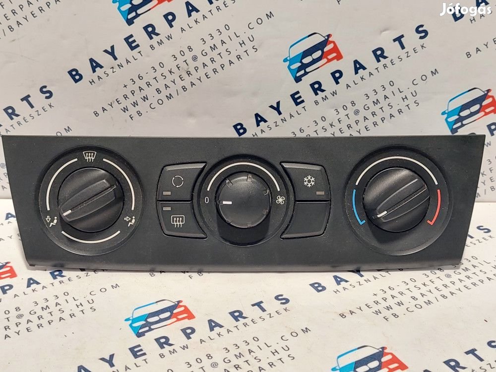 BMW E90 E91 E92 E87 klímapanel klíma panel vezérlő