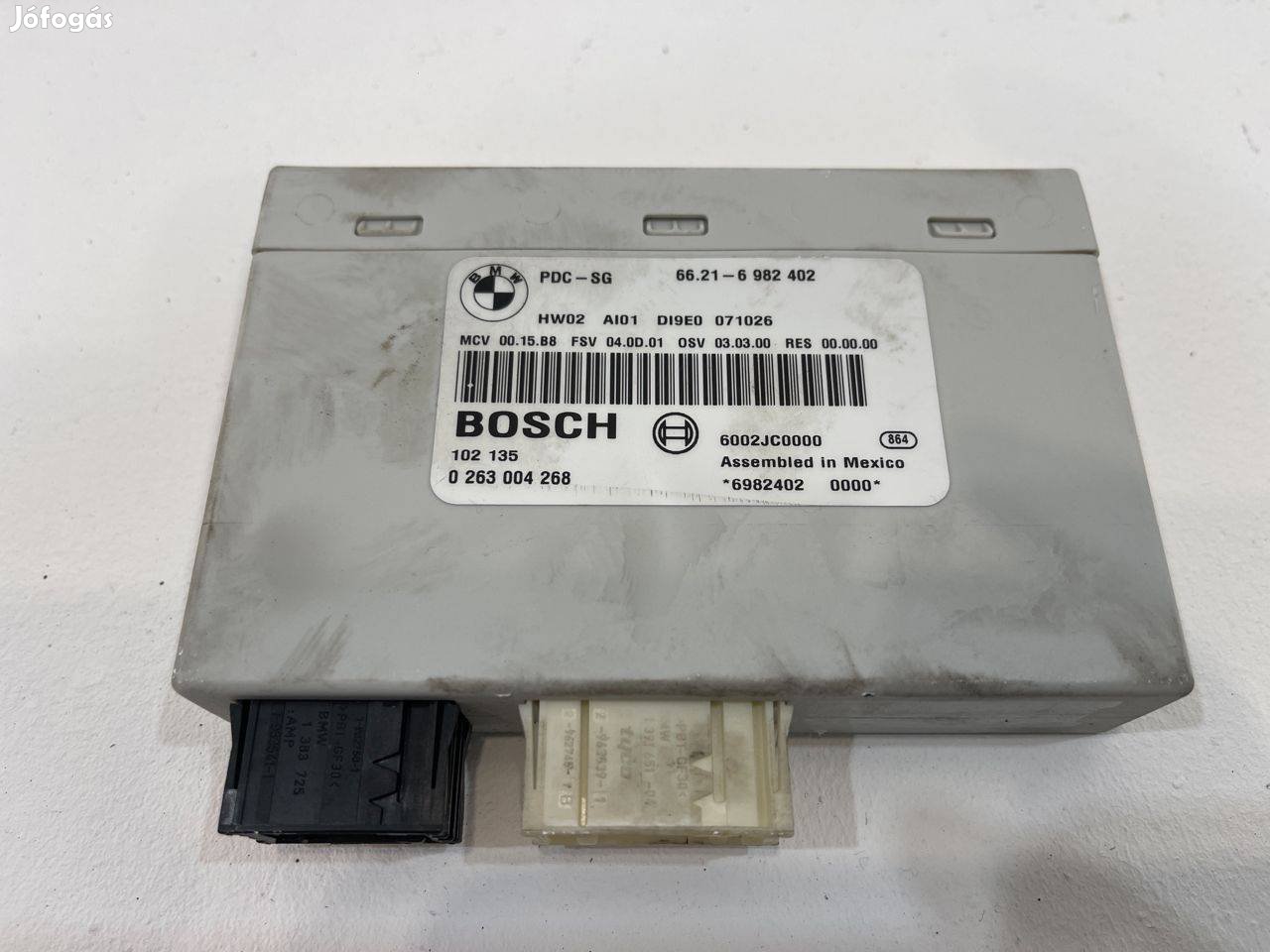 BMW E90 E91 E92 E93 PDC elektronika, modul tolatóradar