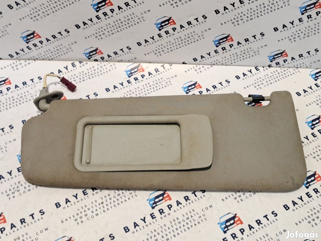 BMW E90 E91 X1 szürke bal napellenző - koszos